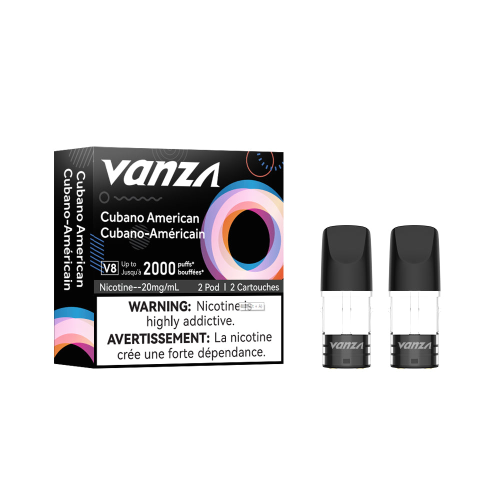 Vanza V8 Pods(Compatible Pods)