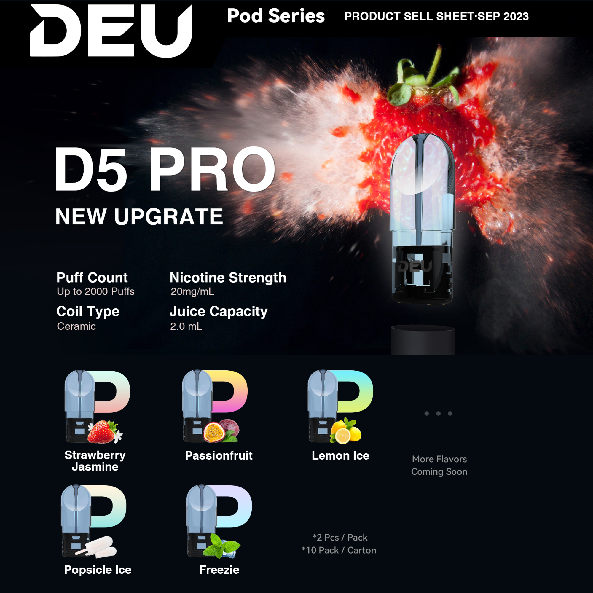 DEU D5 Pro Pods