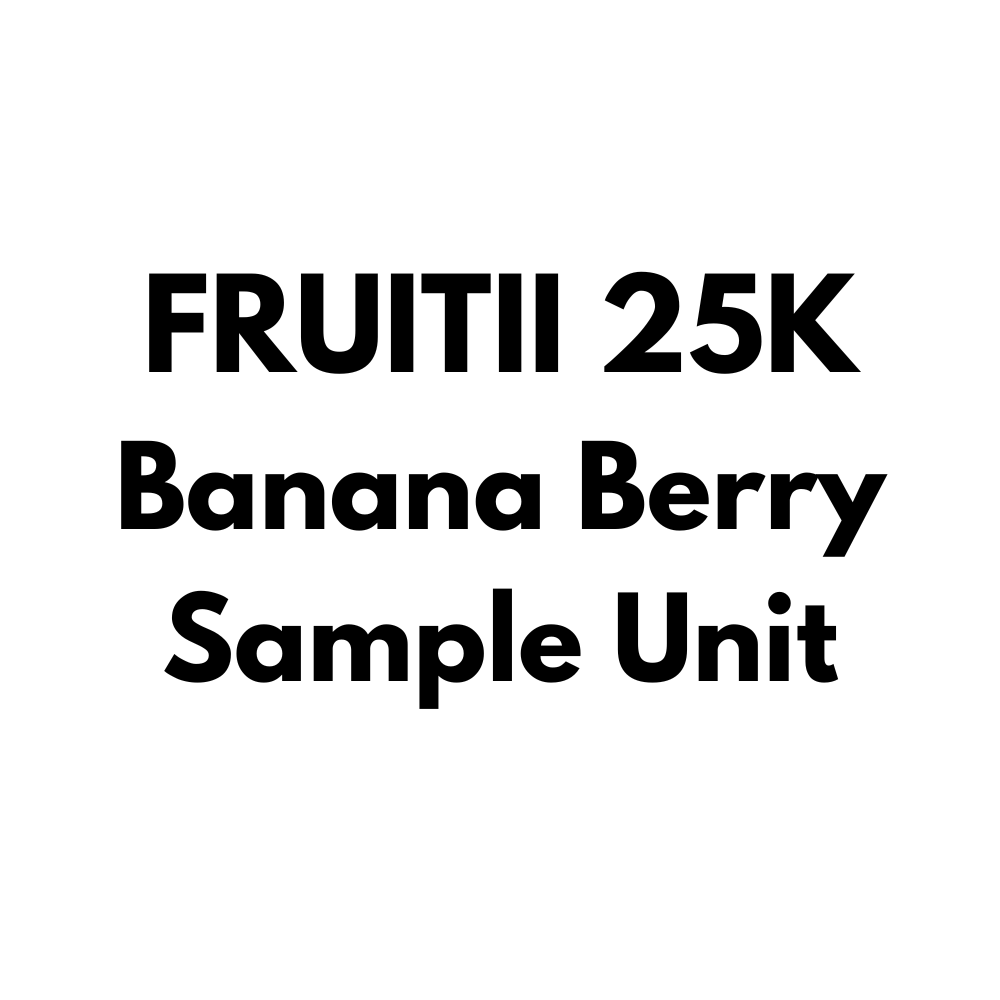 Fruitii 25K Sample Unit