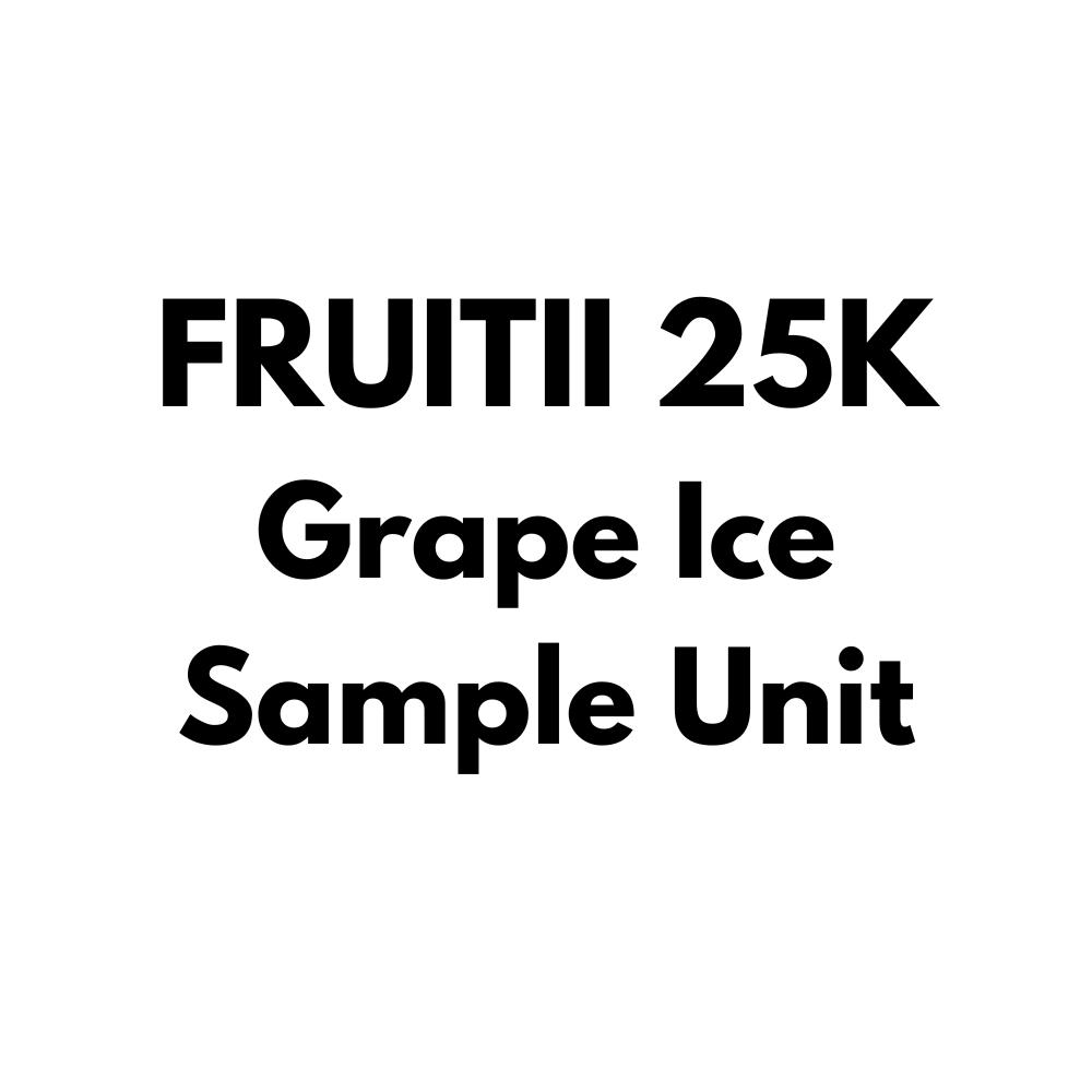 Fruitii 25K Sample Unit