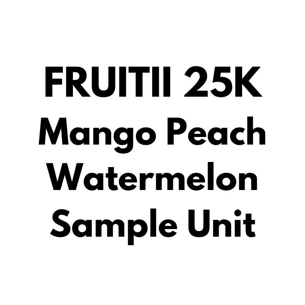 Fruitii 25K Sample Unit