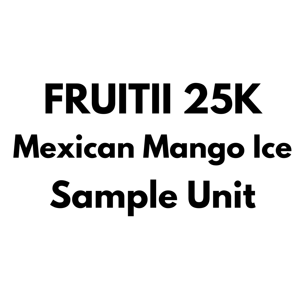 Fruitii 25K Sample Unit