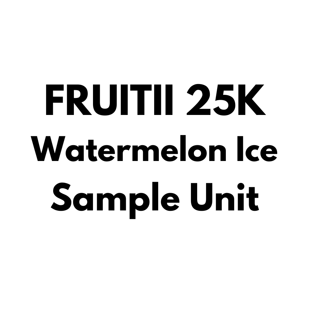 Fruitii 25K Sample Unit