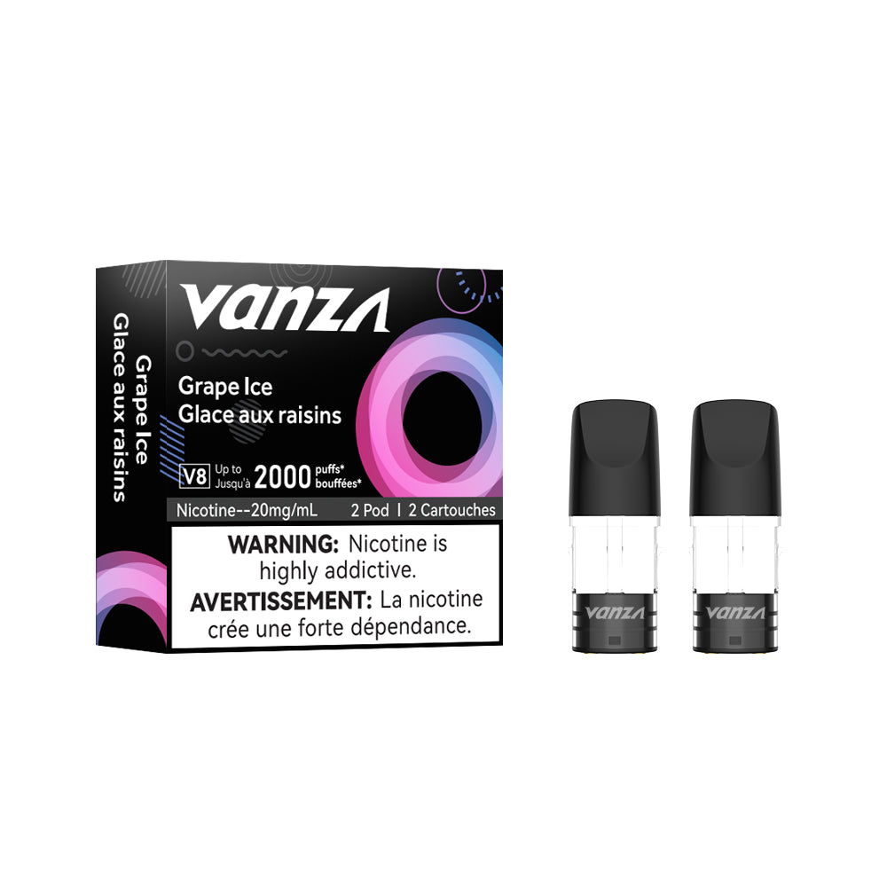 Vanza V8 Pods(Compatible Pods)