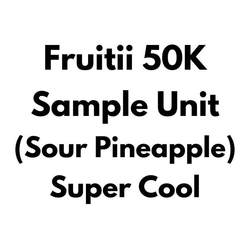 Fruitii 50K Sample Unit