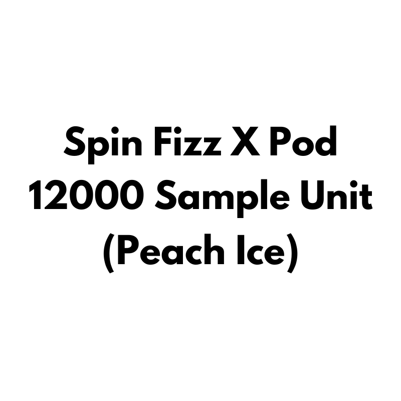 Spin Fizz X Pod 12K Sample Unit