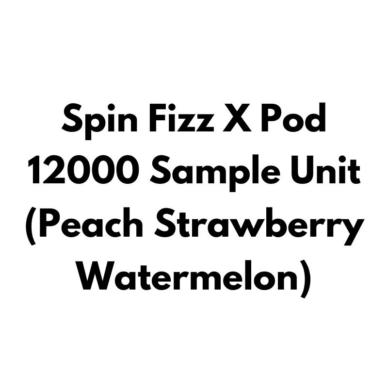 Spin Fizz X Pod 12K Sample Unit