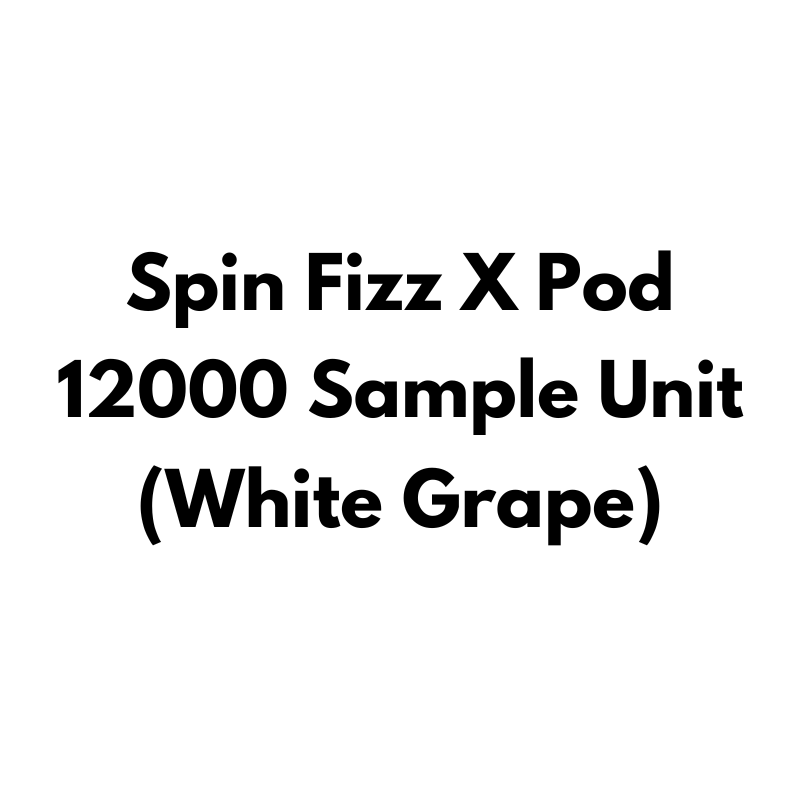 Spin Fizz X Pod 12K Sample Unit