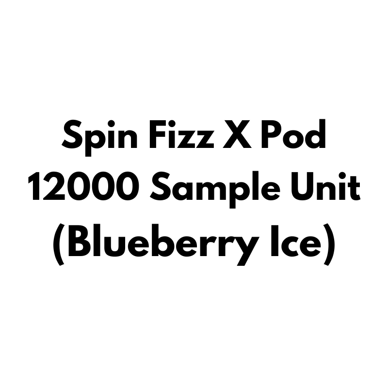 Spin Fizz X Pod 12K Sample Unit