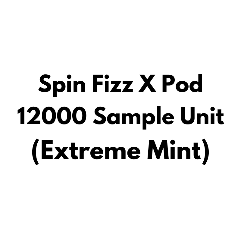 Spin Fizz X Pod 12K Sample Unit