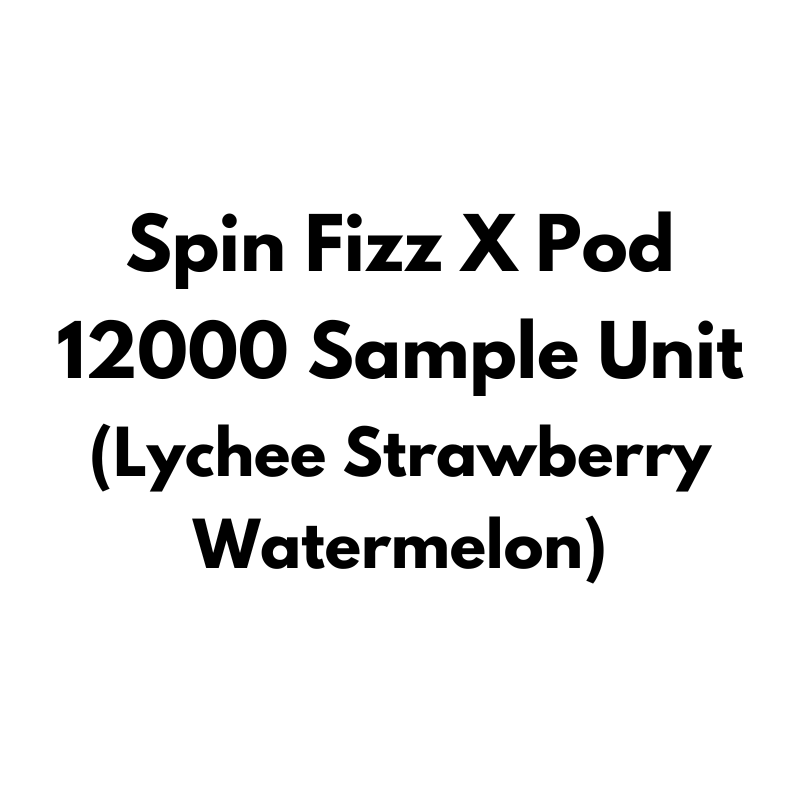 Spin Fizz X Pod 12K Sample Unit