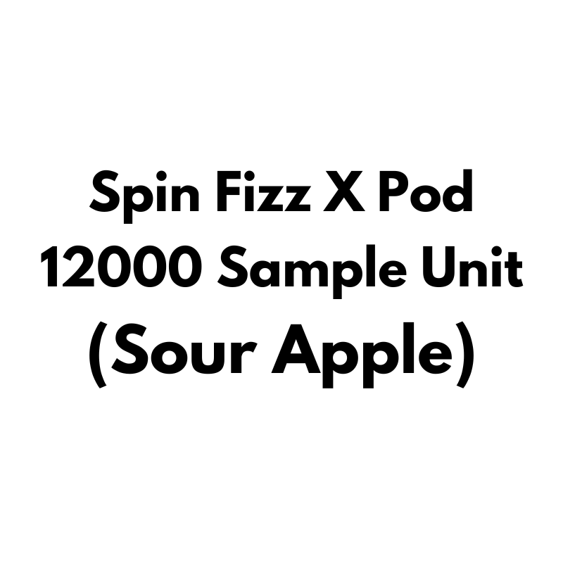 Spin Fizz X Pod 12K Sample Unit