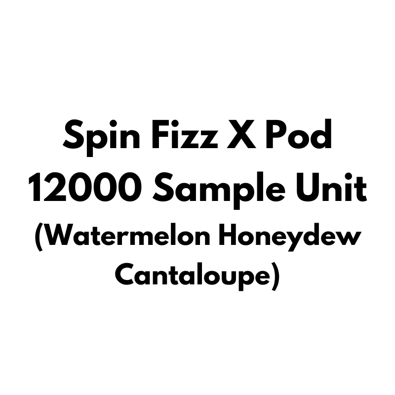 Spin Fizz X Pod 12K Sample Unit