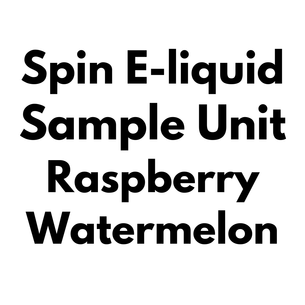 Spin E-Liquid Salt Sample Unit