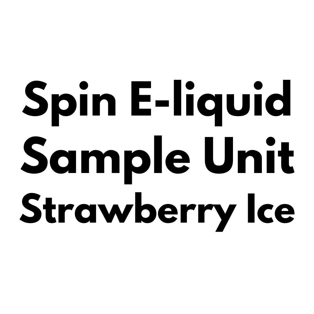 Spin E-Liquid Salt Sample Unit