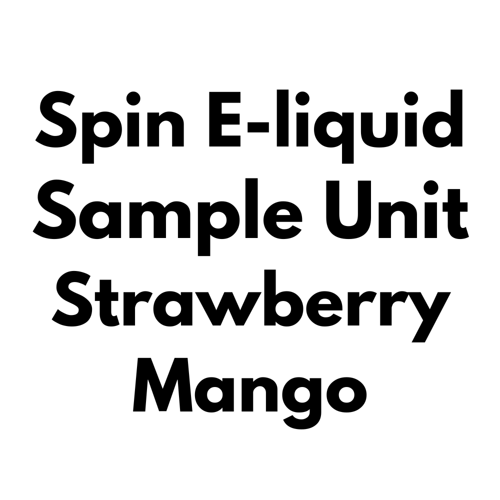 Spin E-Liquid Salt Sample Unit