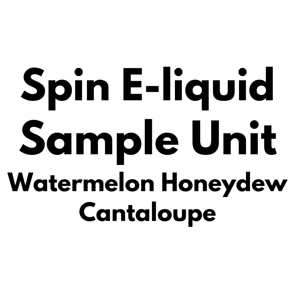 Spin E-Liquid Salt Sample Unit