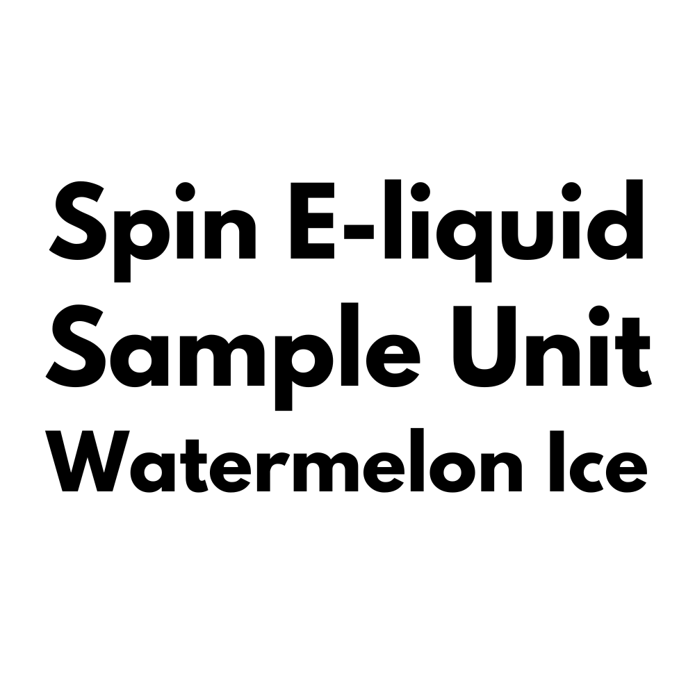 Spin E-Liquid Salt Sample Unit