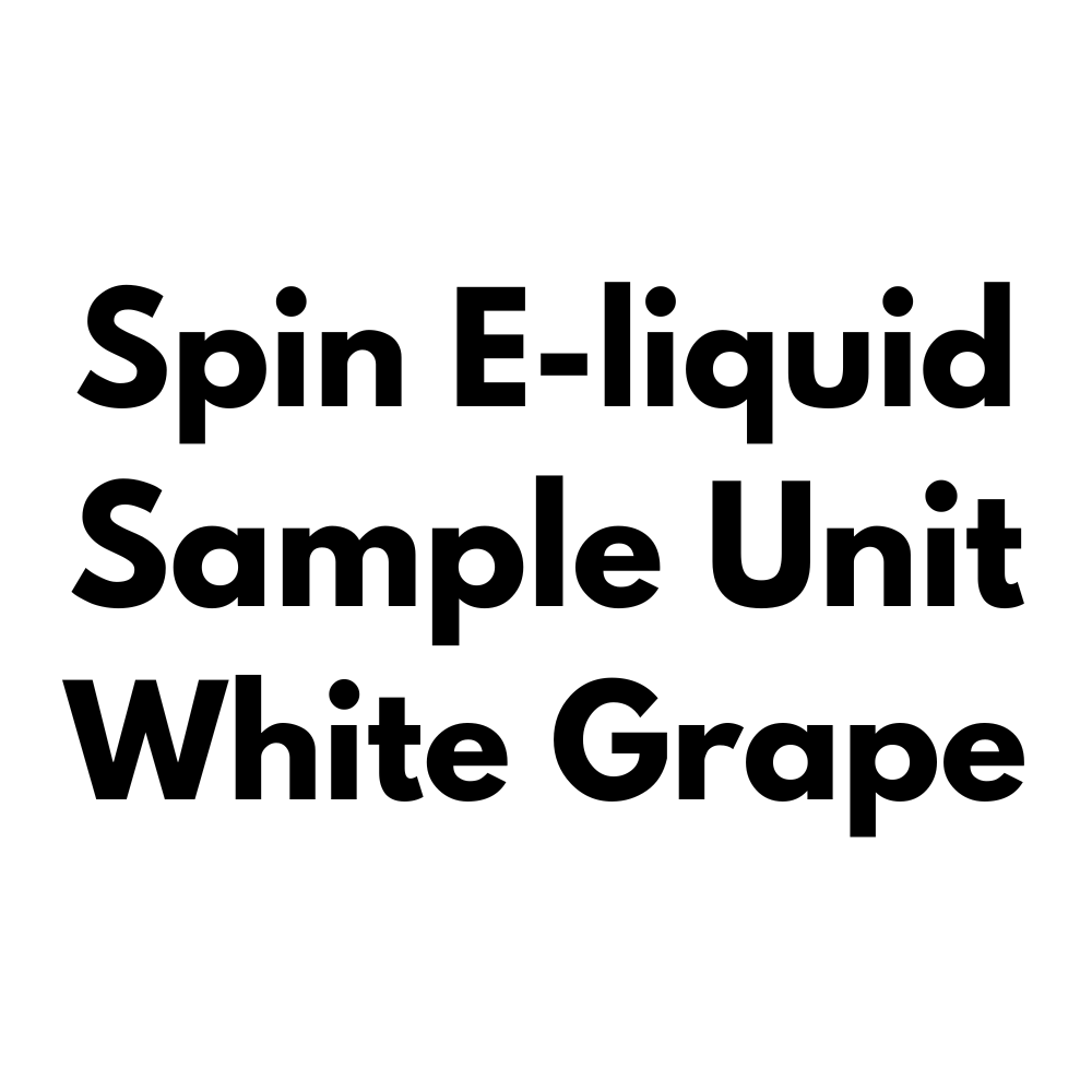 Spin E-Liquid Salt Sample Unit