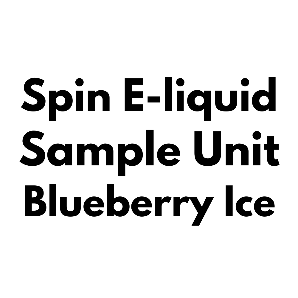 Spin E-Liquid Salt Sample Unit