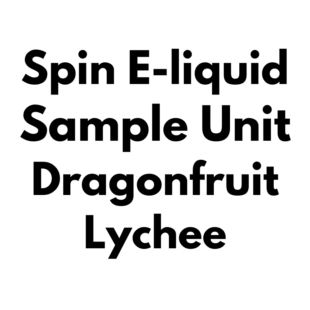 Spin E-Liquid Salt Sample Unit