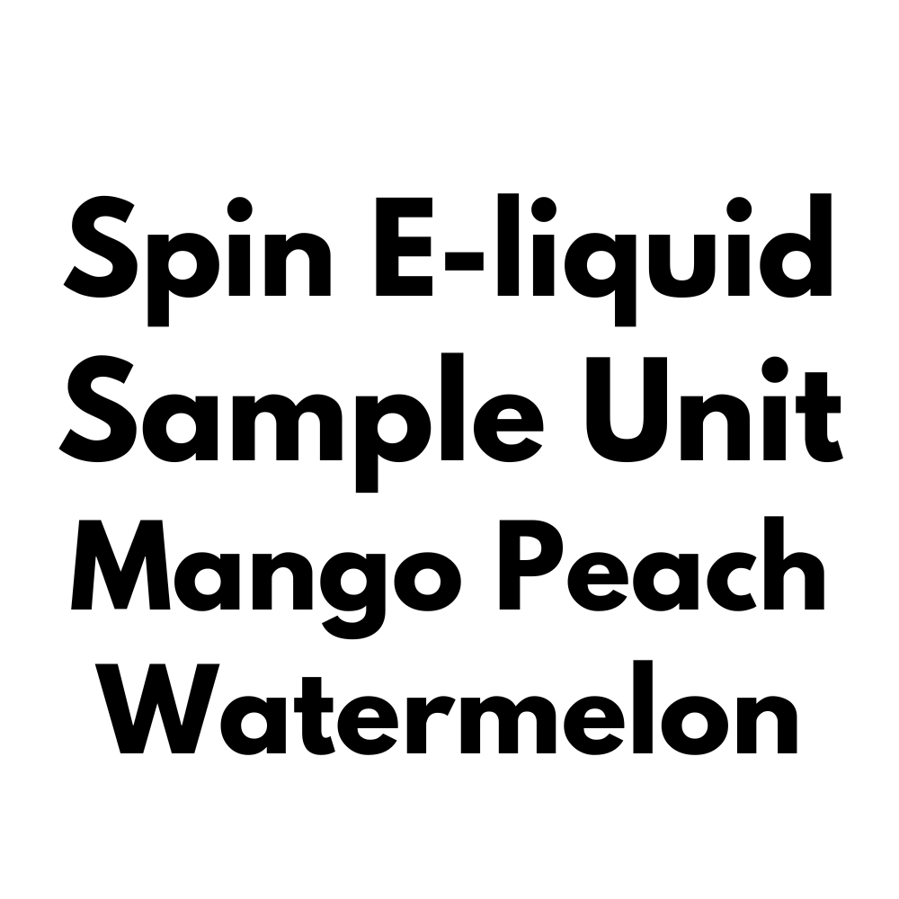 Spin E-Liquid Salt Sample Unit