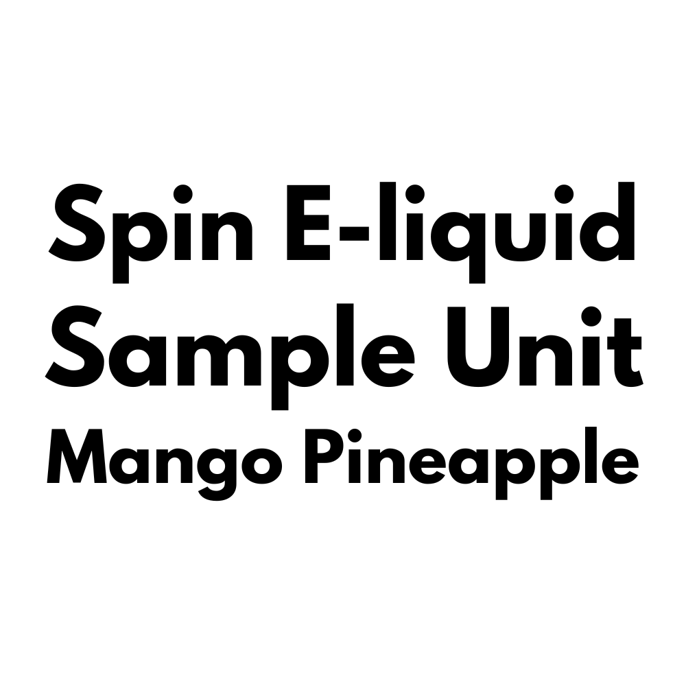 Spin E-Liquid Salt Sample Unit