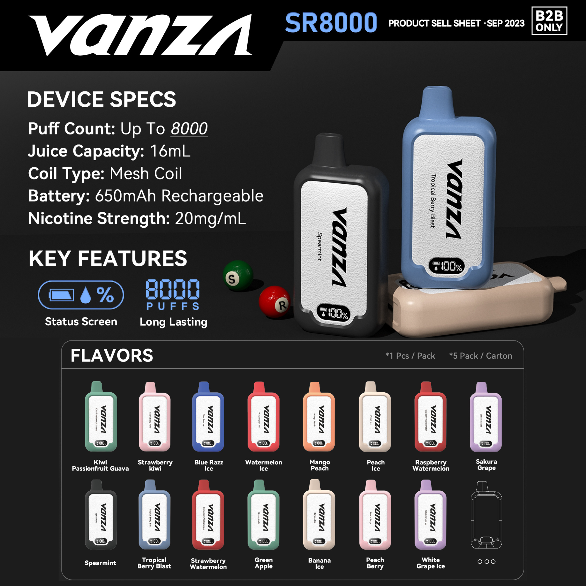 Vanza SR8000